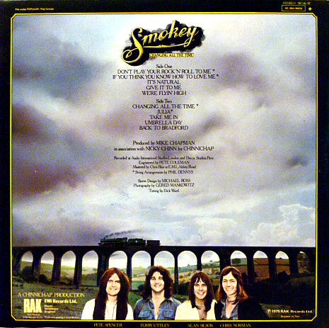 Smokey – Changing All The Time (Used) (Mint Condition) - Vinyl