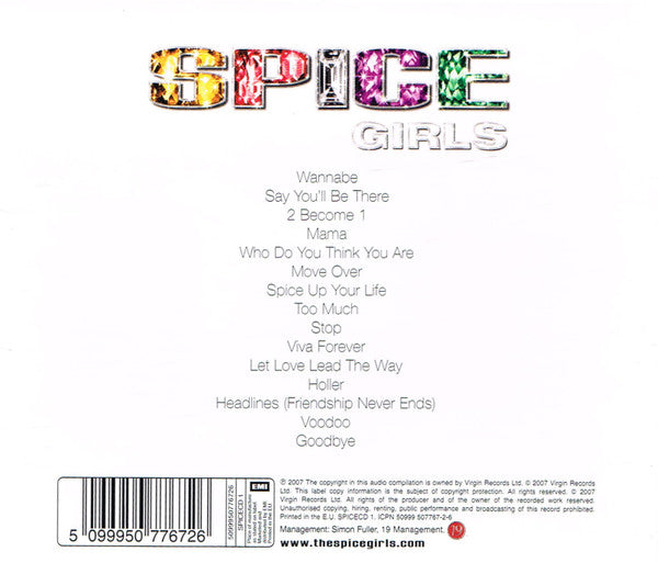 Spice Girls – Greatest Hits (Used) (Mint Condition) CD