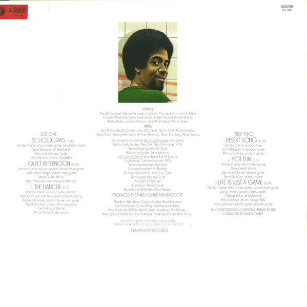 Stanley Clarke – School Days (Used) (Mint Condition)