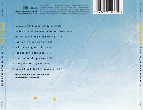 Steely Dan – Two Against Nature (Used) (Mint Condition)