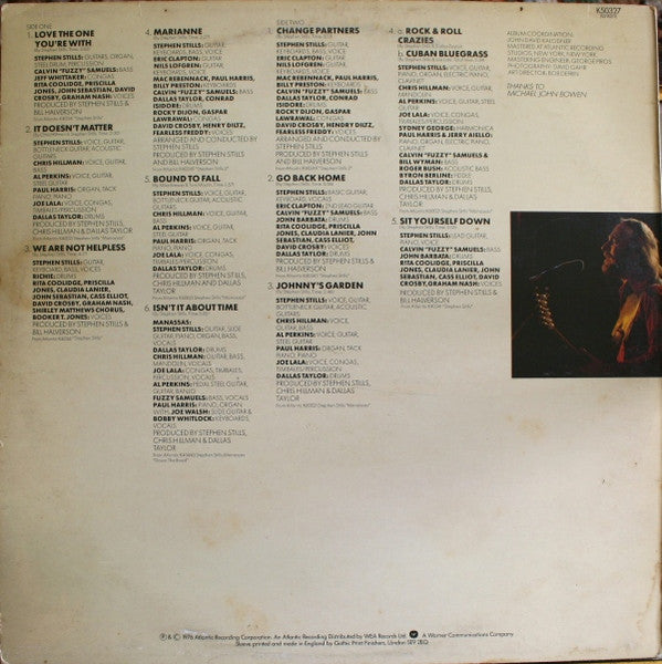 Stephen Stills – Still Stills: The Best Of Stephen Stills (Used) (Mint Condition) - Vinyl