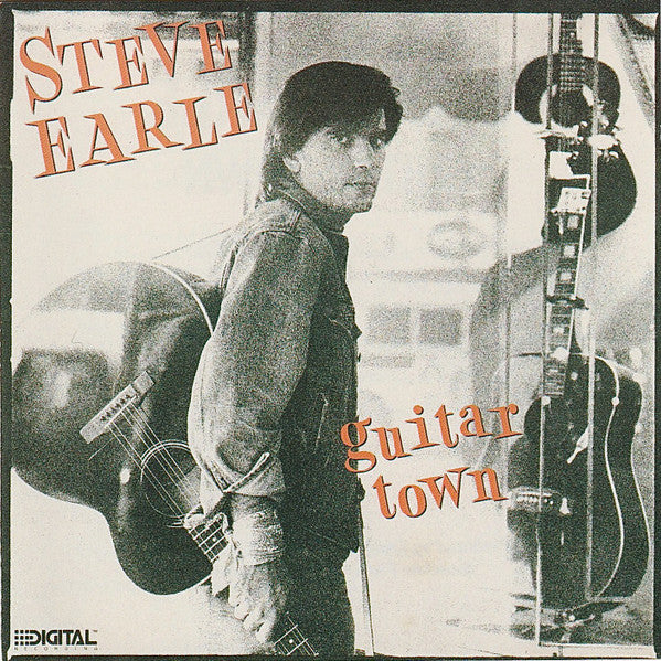 Steve Earle – Guitar Town (Used) (Mint Condition)