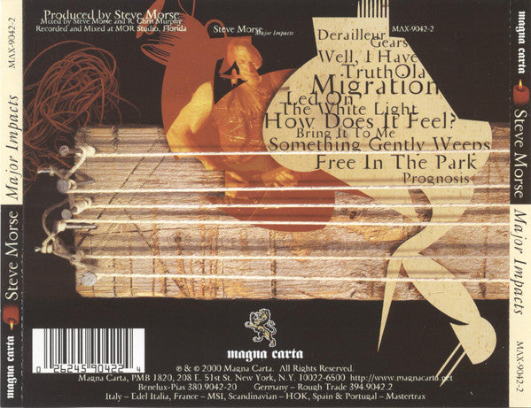 Steve Morse – Major Impacts (Used) (Mint Condition) CD