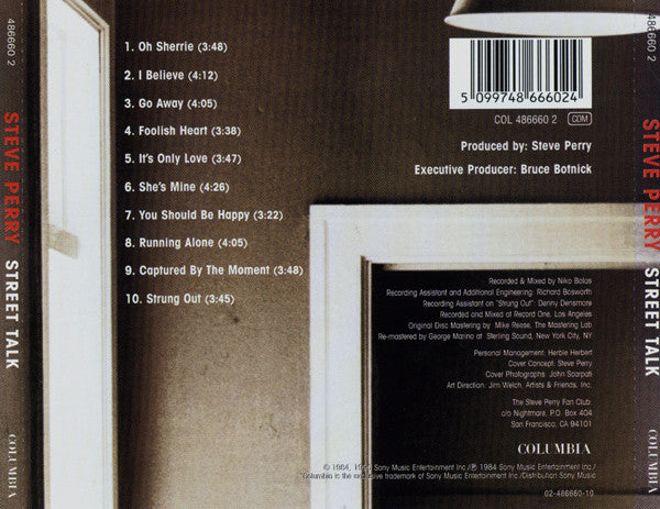 Steve Perry – Street Talk (Used) (Mint Condition)