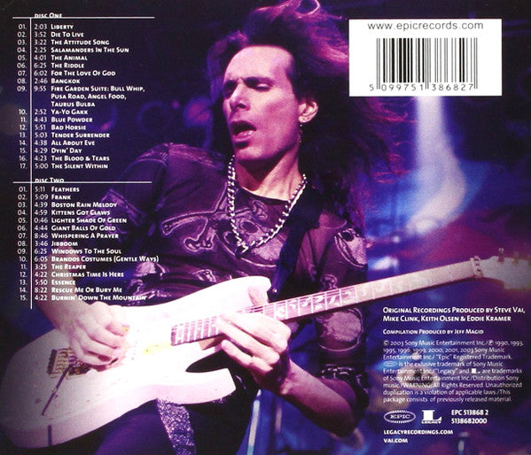 Steve Vai – The Infinite Steve Vai (An Anthology) 2 Discs (Used) (Mint Condition) CD