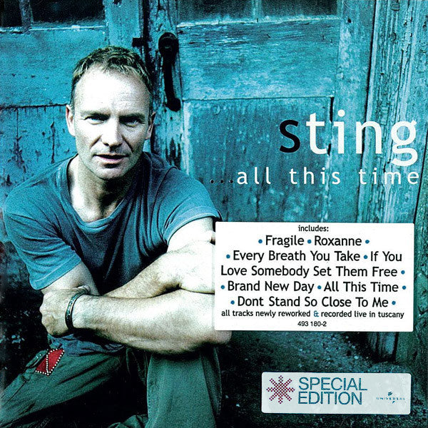 Sting – ...All This Time (Used) (Mint Condition) CD