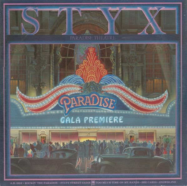 Styx – Paradise Theatre (Used) (Mint Condition)