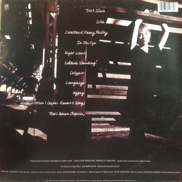 Suzanne Vega – Solitude Standing (Used) (Mint Condition) - Vinyl