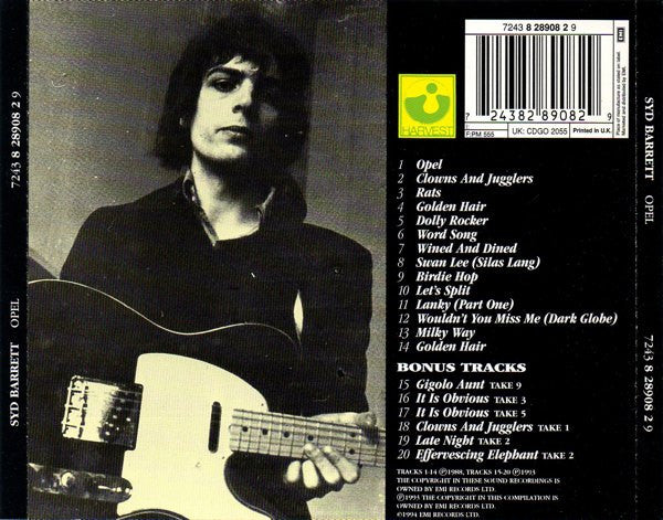 Syd Barrett – Opel (Used) (Mint Condition) CD