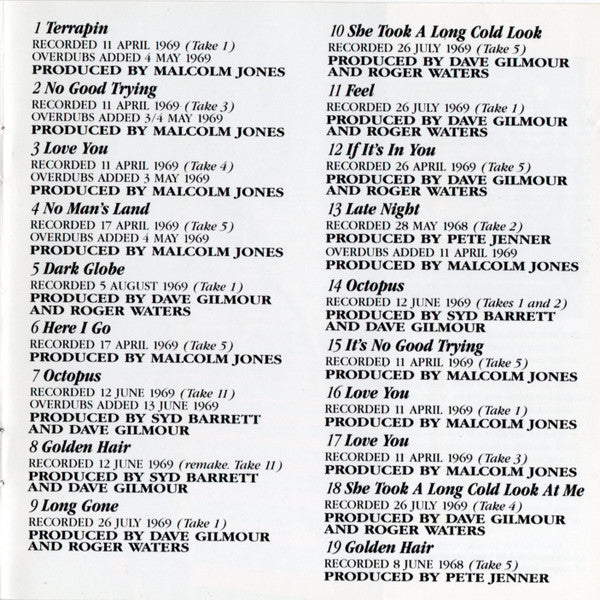 Syd Barrett – The Madcap Laughs (Used) (Mint Condition)