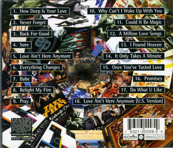 Take That – Greatest Hits (Used) (Mint Condition) CD