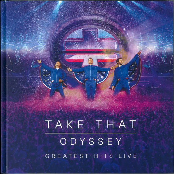 Take That – Odyssey - Greatest Hits Live - 2 Discs - DVD + BLUE RAY (Brand New) CD