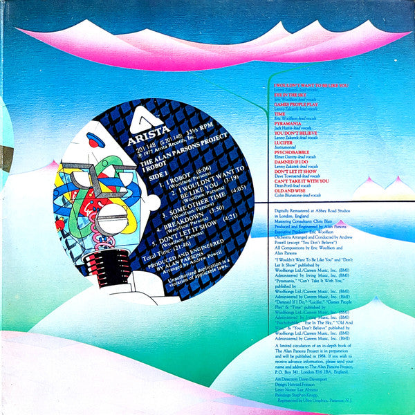 The Alan Parsons Project – The Best Of The Alan Parsons Project (Used) (Mint Condition) Vinyl