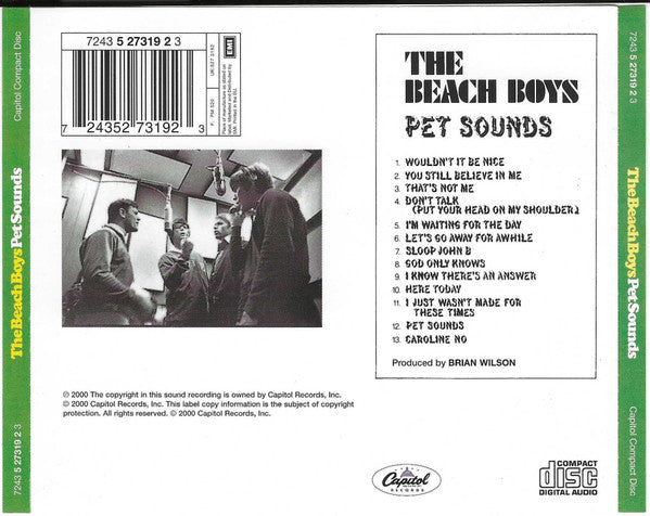 The Beach Boys – Pet Sounds (Used) (Mint Condition) - CD