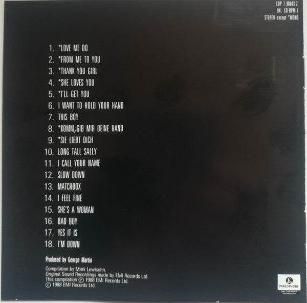 The Beatles – Past Masters • Volume One (Used) (Mint Condition) CD