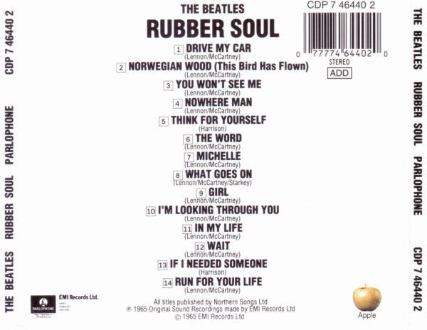 The Beatles – Rubber Soul (Used) (Mint Condition) CD