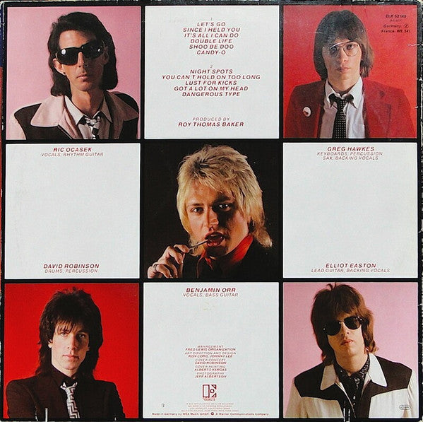 The Cars – Candy-O (Used) (Mint Condition)