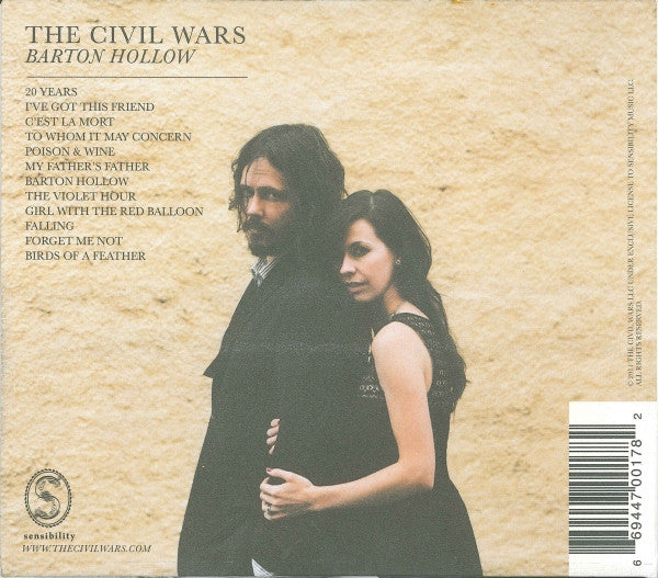 The Civil Wars – Barton Hollow (Used) (Mint Condition) CD