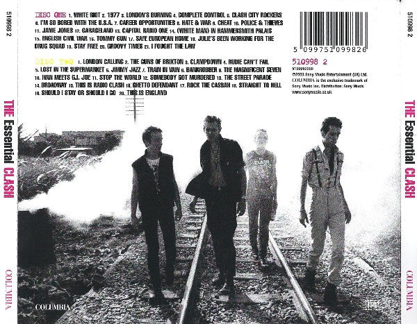 The Clash - The Essential Clash 2 Discs (Used) (Mint Condition) CD