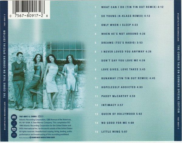 The Corrs – Talk On Corners (Used) (Mint Condition) CD