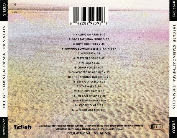 The Cure – Staring At The Sea • The Singles (Used) (Mint Condition)