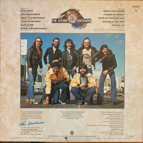 The Doobie Brothers – Best Of The Doobies (Used) (Mint Condition) - Vinyl