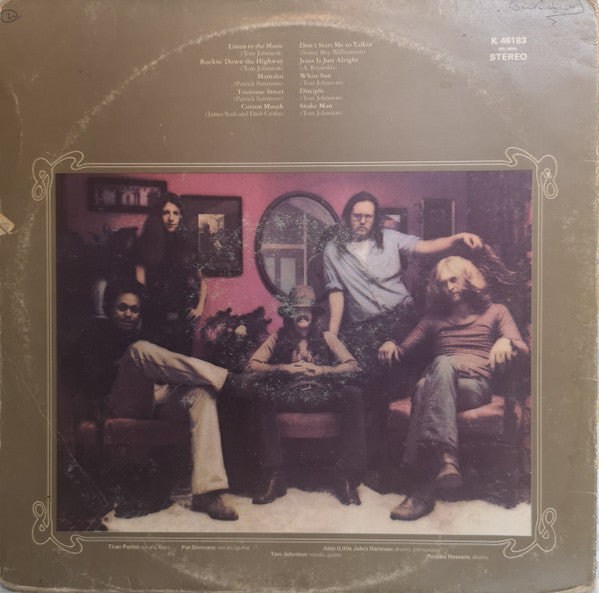 The Doobie Brothers – Toulouse Street (Used) (Mint Condition)