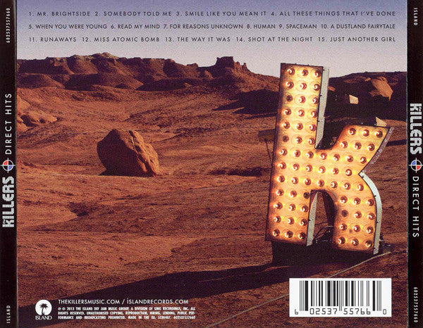 The Killers – Direct Hits (Used) (Mint Condition) CD