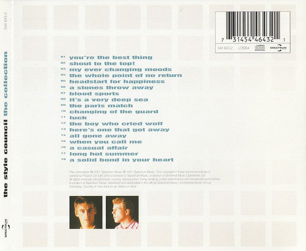 The Style Council - The Collection (Used) (Mint Condition) CD
