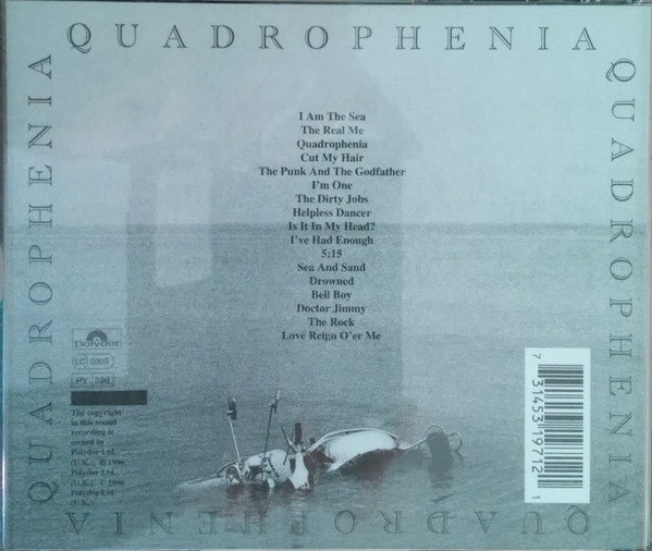 The Who – Quadrophenia 2 Discs (Used) (Mint Condition) CD
