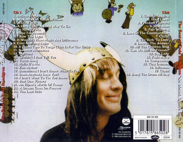 Todd Rundgren – The Best Of Todd Rundgren "Go Ahead. Ignore Me." 2 Discs (Used) (Mint Condition)