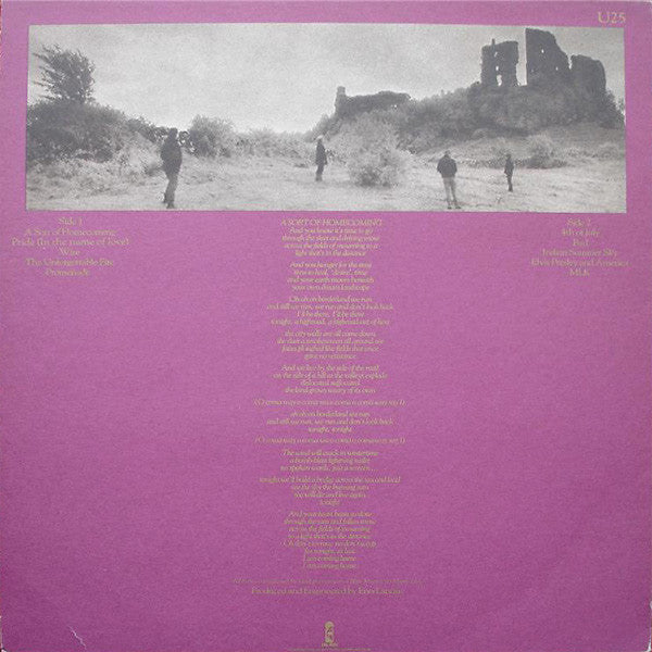 U2 – The Unforgettable Fire (Used) (Mint Condition)