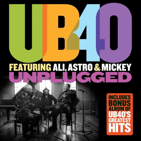 UB40 (2) Featuring Ali*, Astro* & Mickey* – Unplugged 2 Discs (Used) (Mint Condition) CD