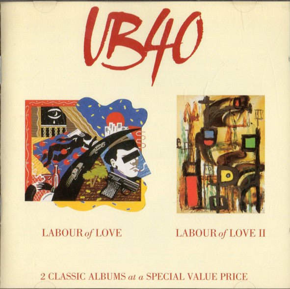 UB40 – Labour Of Love / Labour Of Love II - 2 Discs (Used) (Mint Condition)