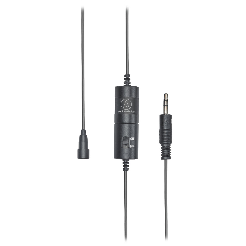 Audio-Technica ATH-M50x & Audio-Technica ATR3350xiS Lavalier Microphone