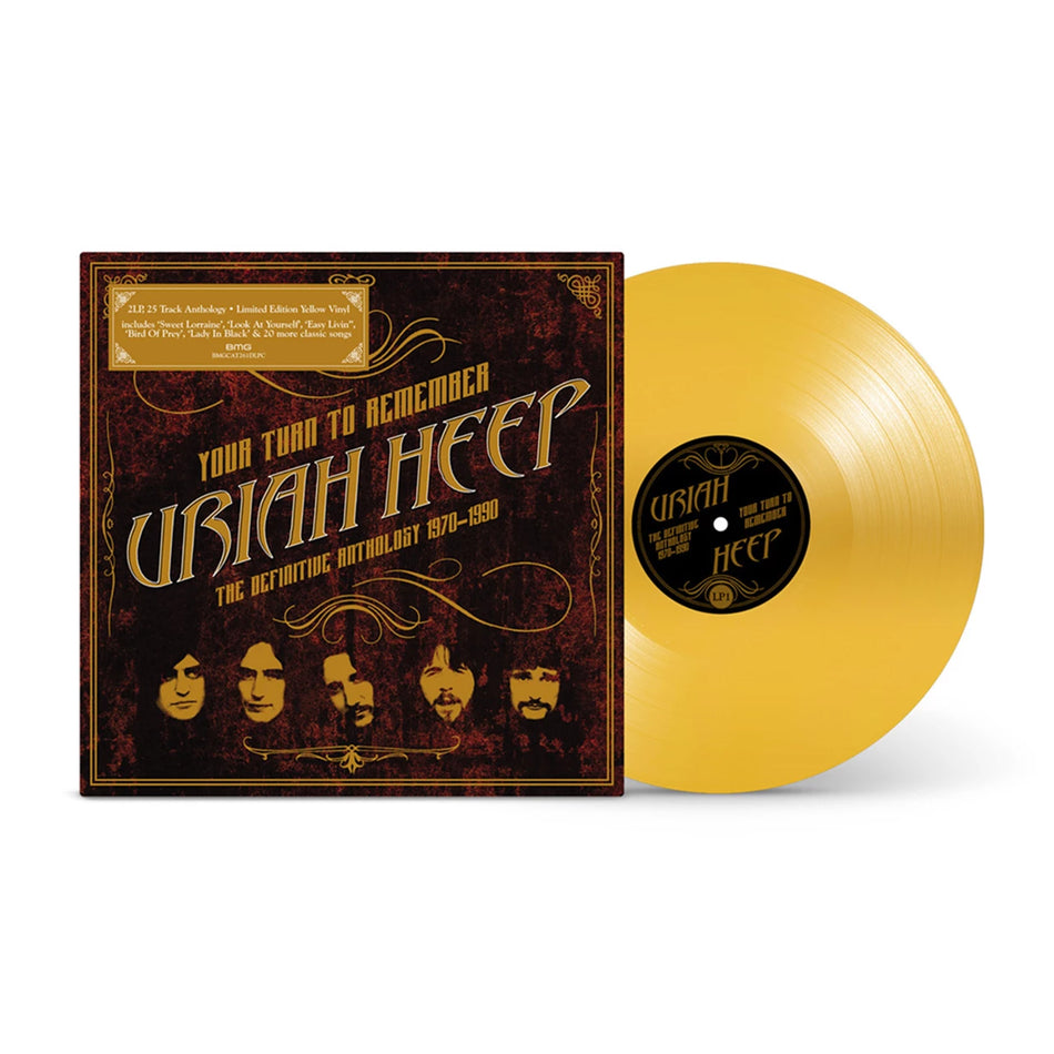 Uriah Heep - Your Turn to Remember: The Definitive Anthology 1970-1990 2 Discs (Brand New) Vinyl
