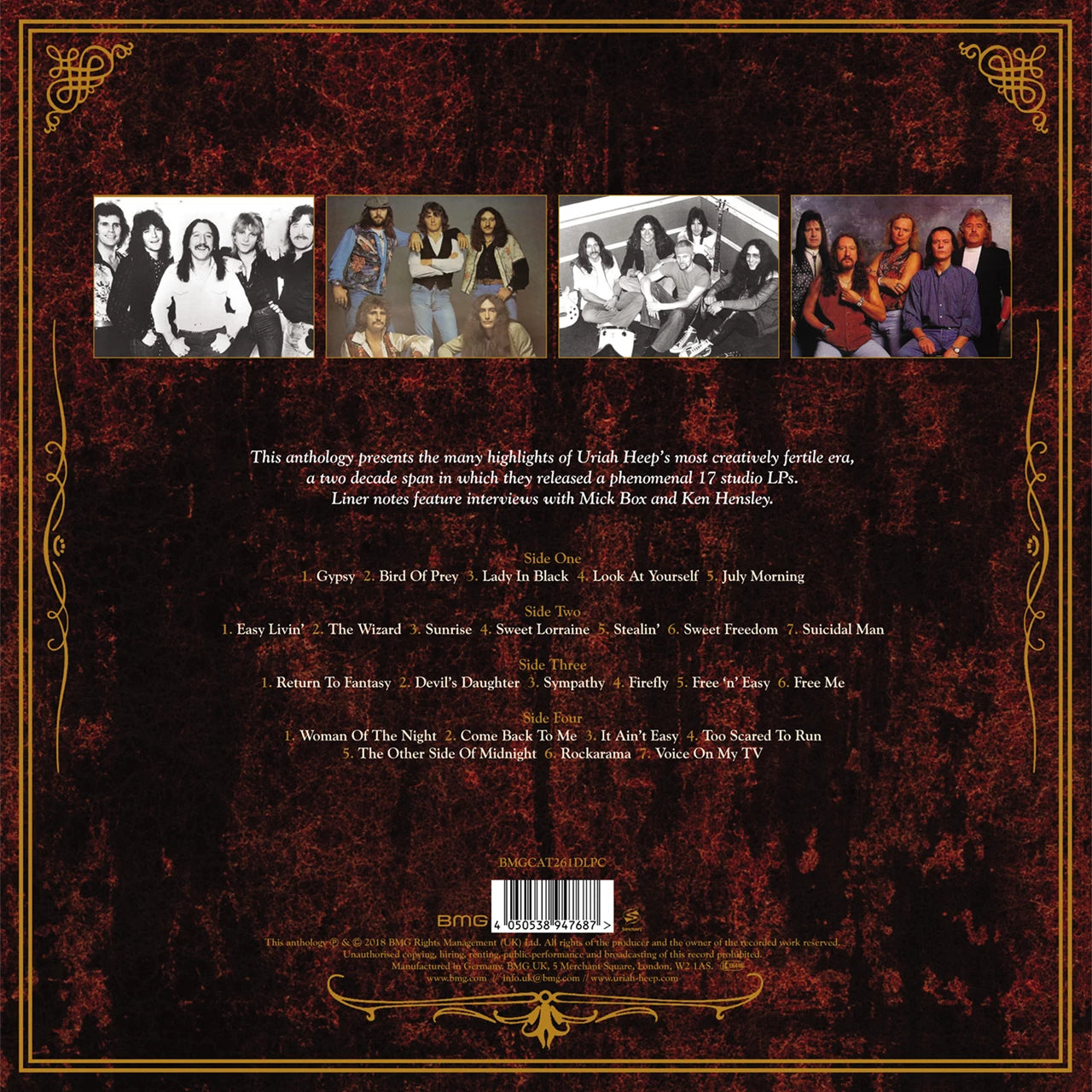Uriah Heep - Your Turn to Remember: The Definitive Anthology 1970-1990 2 Discs