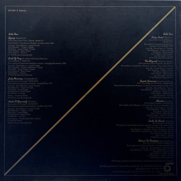 Uriah Heep – The Best Of... (Used) (Mint Condition) Vinyl