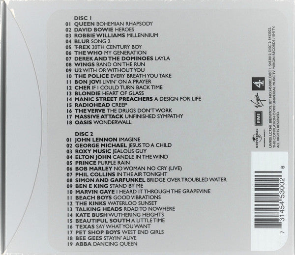 Various – Music Of The Millennium 2 Discs (Used) (Mint Condition)