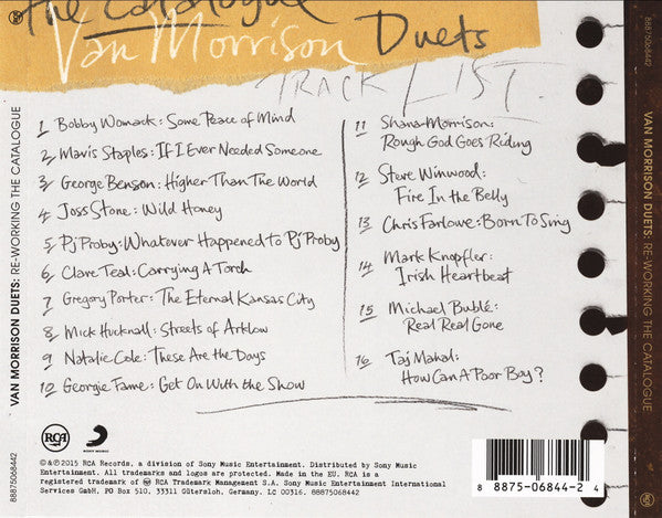 Van Morrison - Duets: Re-working The Catalogue (Used) (Mint Condition)