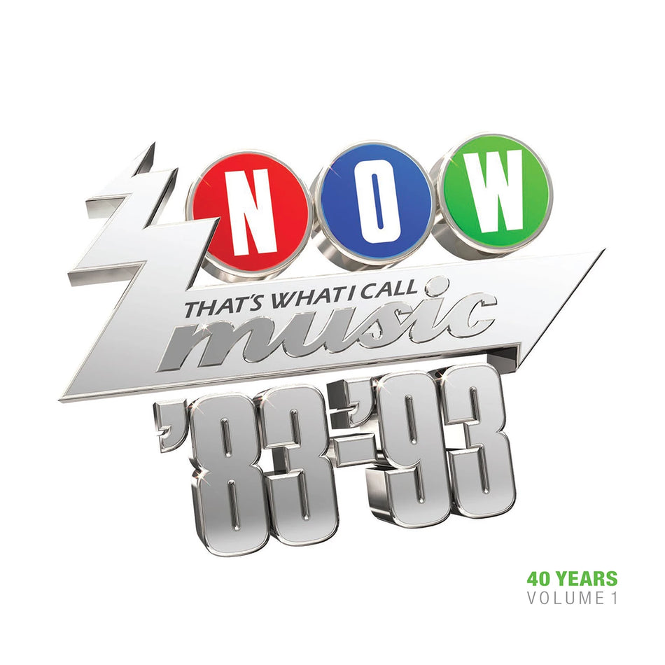 Various Artists Now That's What I Call 40 Years: 1983-1993 - Volume 1 - 3 Discs (Brand New) Vinyl