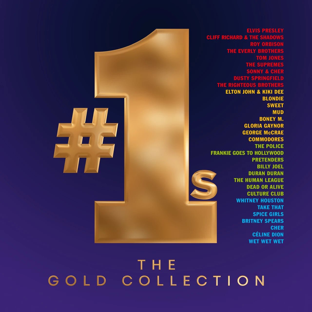Various Artists #1s: The Gold Collection - 2 Discs (Brand New) - Vinyl