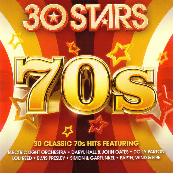 Various – 30 Stars 70s 2 Discs (Used) (Mint Condition) CD