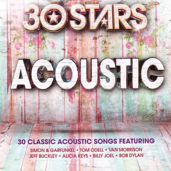 Various – 30 Stars Acoustic 2 Discs (Used) (Mint Condition)