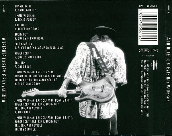 Various – A Tribute To Stevie Ray Vaughan (Used) (Mint Condition) CD