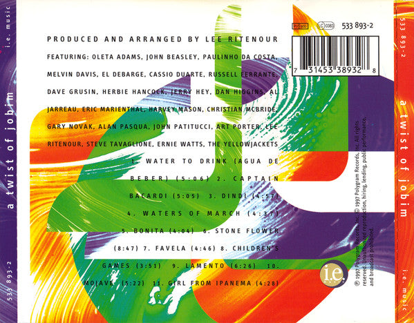Various – A Twist Of Jobim (Used) (Mint Condition) CD