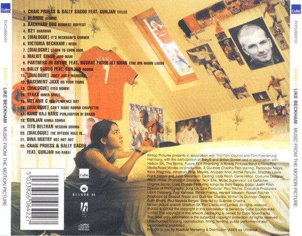 Various – Bend It Like Beckham - Music From The Motion Picture (Used) (Mint Condition) CD
