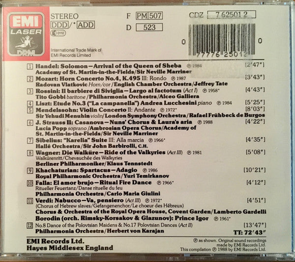 Various – Best-Loved Classics 2 (Used) (Mint Condition) CD