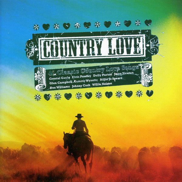 Various – Country Love (40 Classic Love Songs) 2 Discs (Used) (Mint Condition) CD
