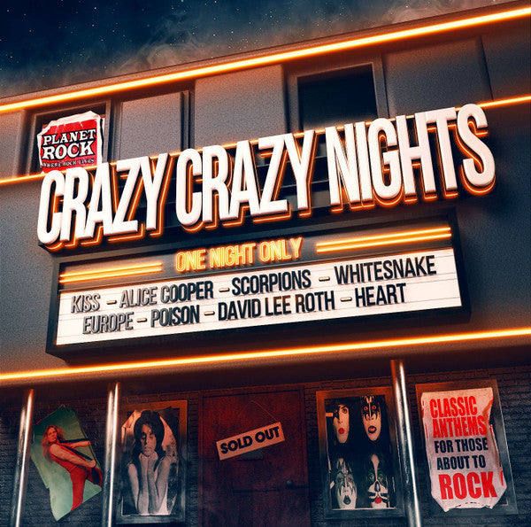 Various – Crazy Crazy Nights - 2 Discs (Used) (Mint Condition) CD
